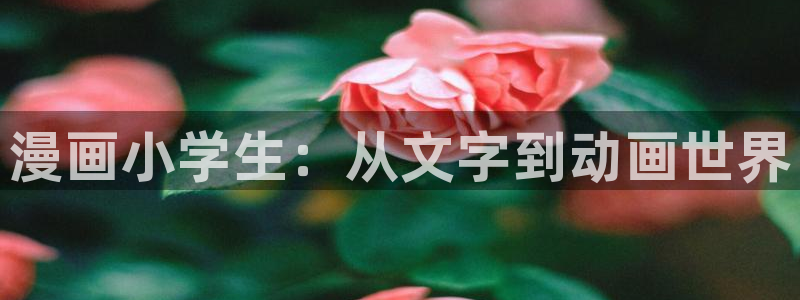 漫蛙需要充钱吗：漫画小学生：从文字到动画世界